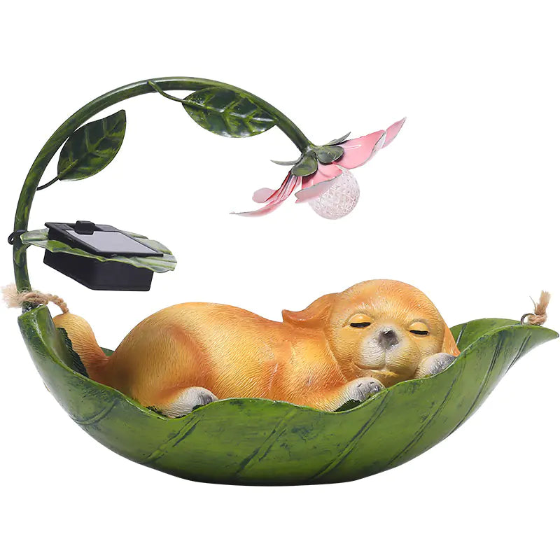 Solar Animal Tree Hanging Lamp for Garden Decoration