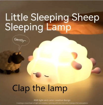 Luz Nocturna Recargable de Oveja